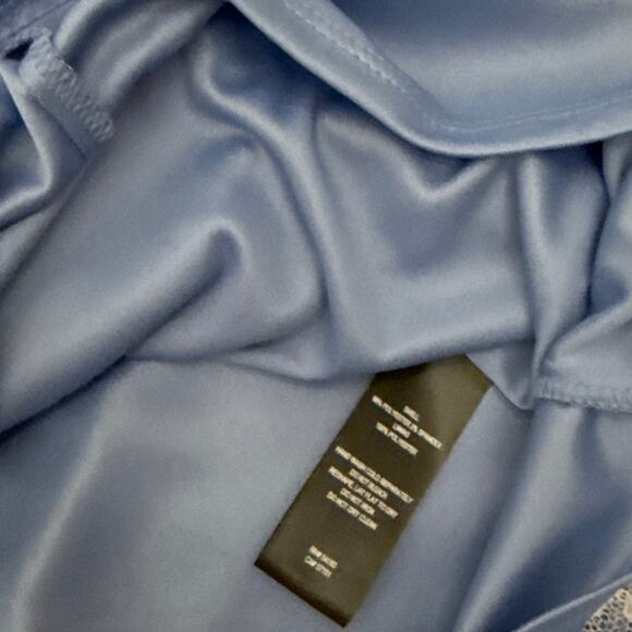 NWT Jessica Howard Floral Feminine Romantic Lace Spring Blue White Dress 14 P - Picture 6 of 6